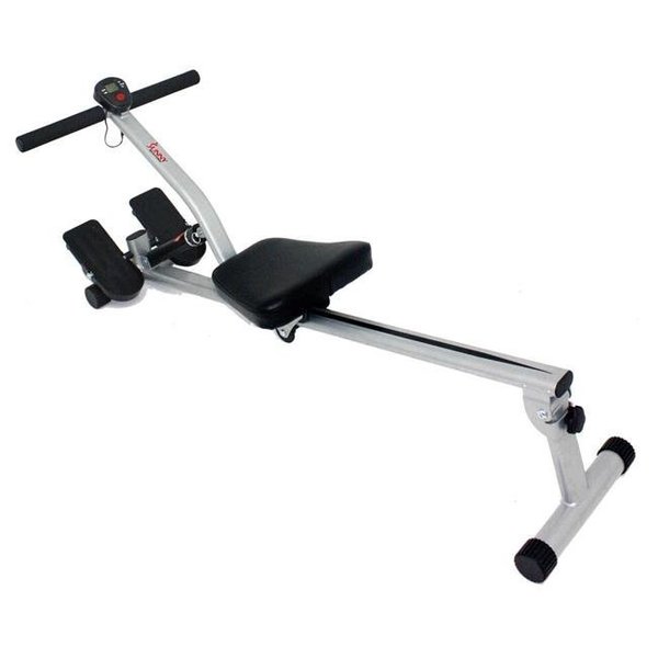 Sunny Health & Fitness Sunny Health & Fitness SF-RW1205 12 Adjustable Resistance Rowing Machine Rower with Digital Monitor SF-RW1205